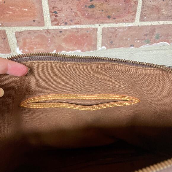 Louis Vuitton Vintage Alma Monogram PM Bag Purse Handbag Hand NEW VACHETTA - Picture 12 of 16